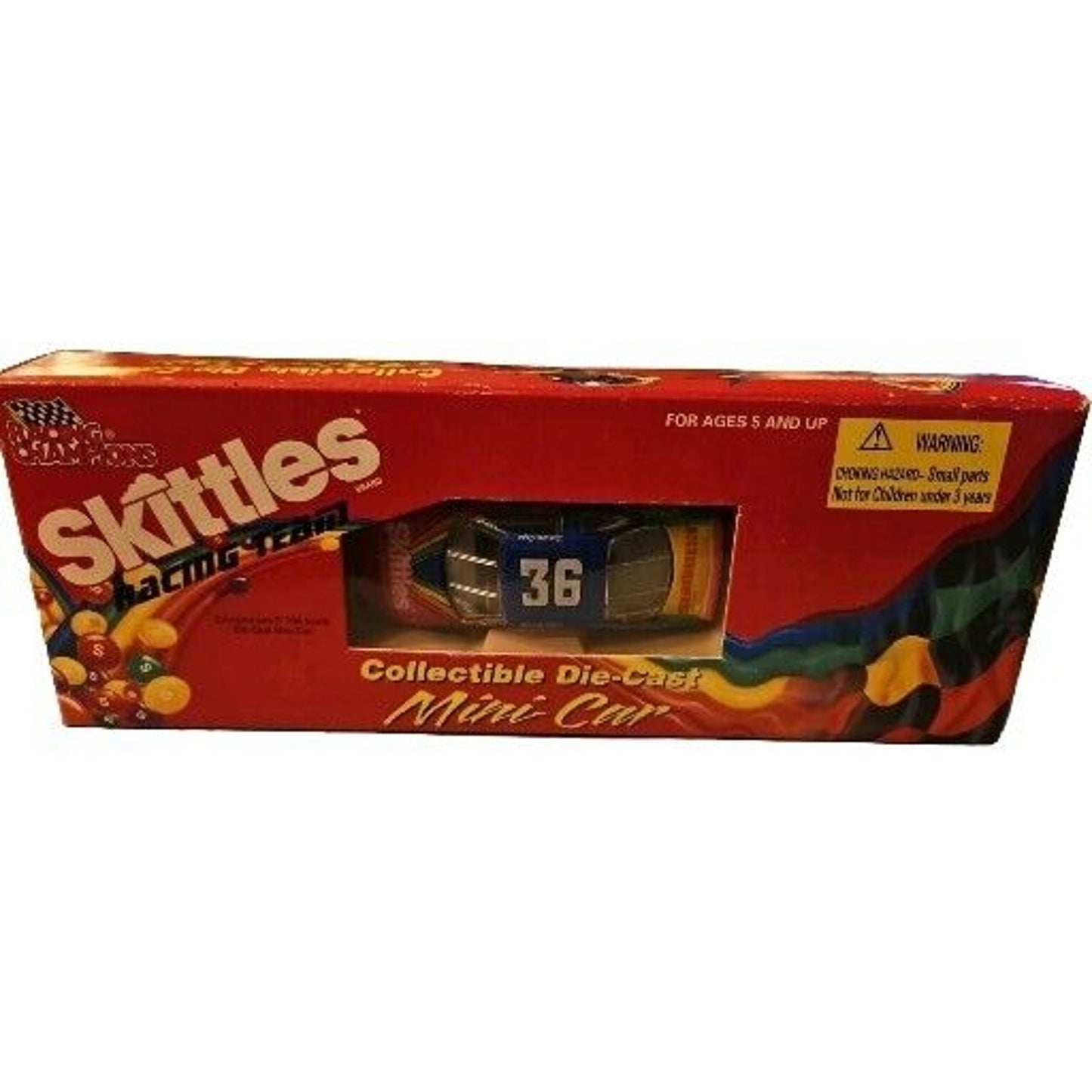 Racing Champions Skittles Racing Team Collectible Die-Cast Mini Car Derrike Cope