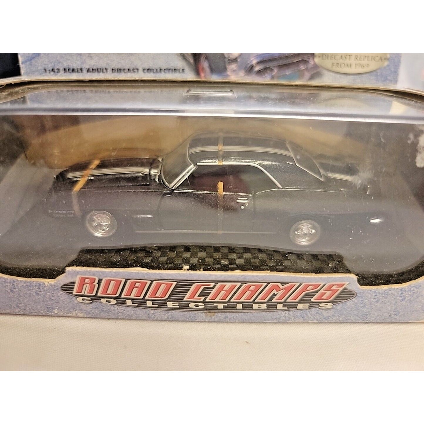 Road Champs, 1:43 Scale, 1969 Pontiac Firebird Trans Am, Item# 68600