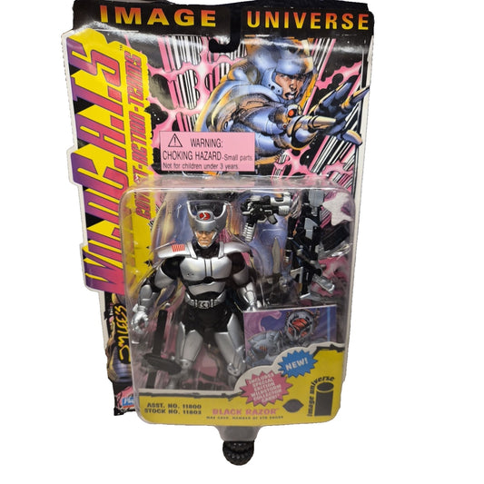 WildC.A.T.S Black Razor Max Cash ETR Squad Jim Lee 6" Figure