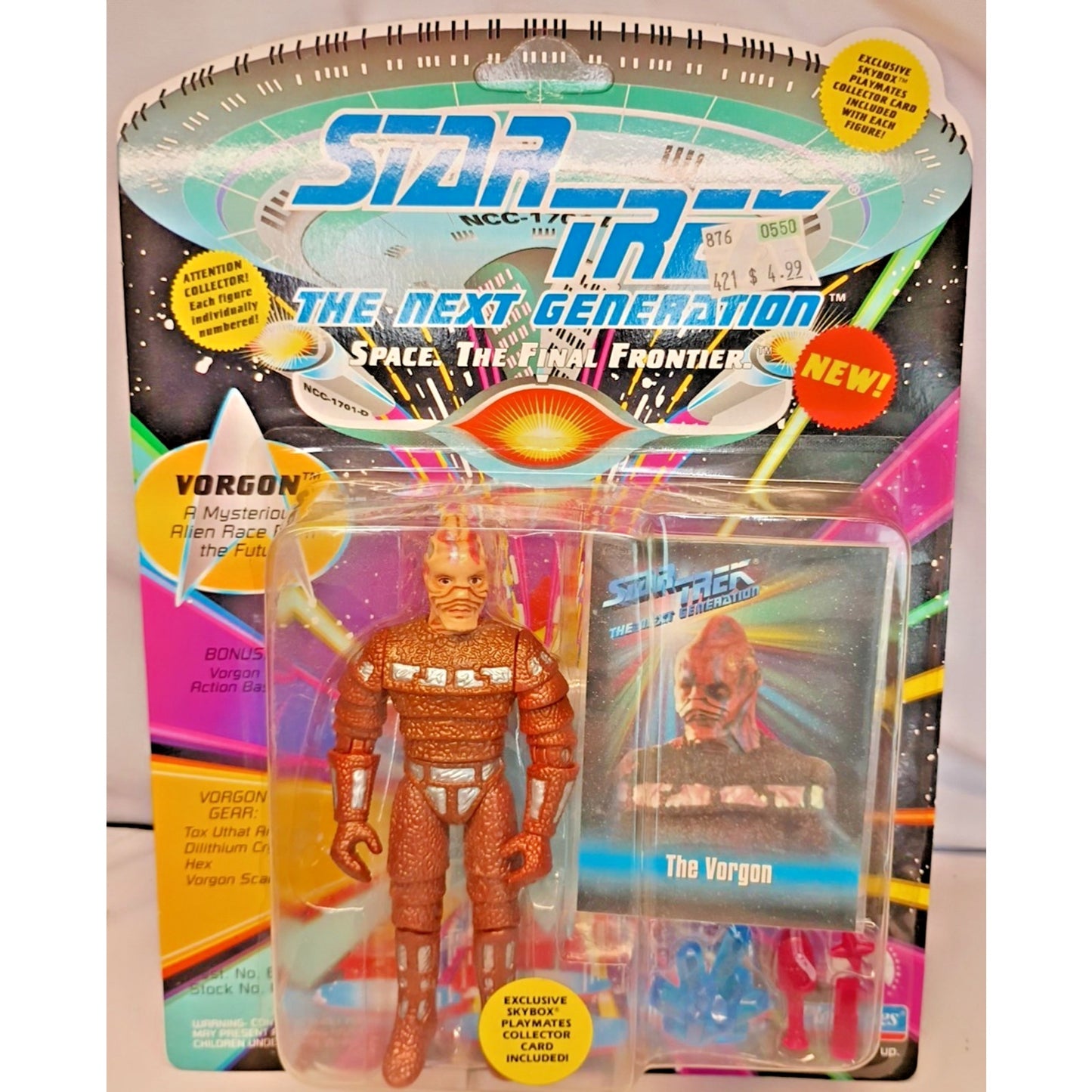 Playmates 1993 Star Trek TNG VORGON Alien MOC