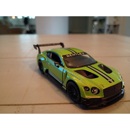 Bentley Continent GT3 Green Kinsmart 1/38 Diecast