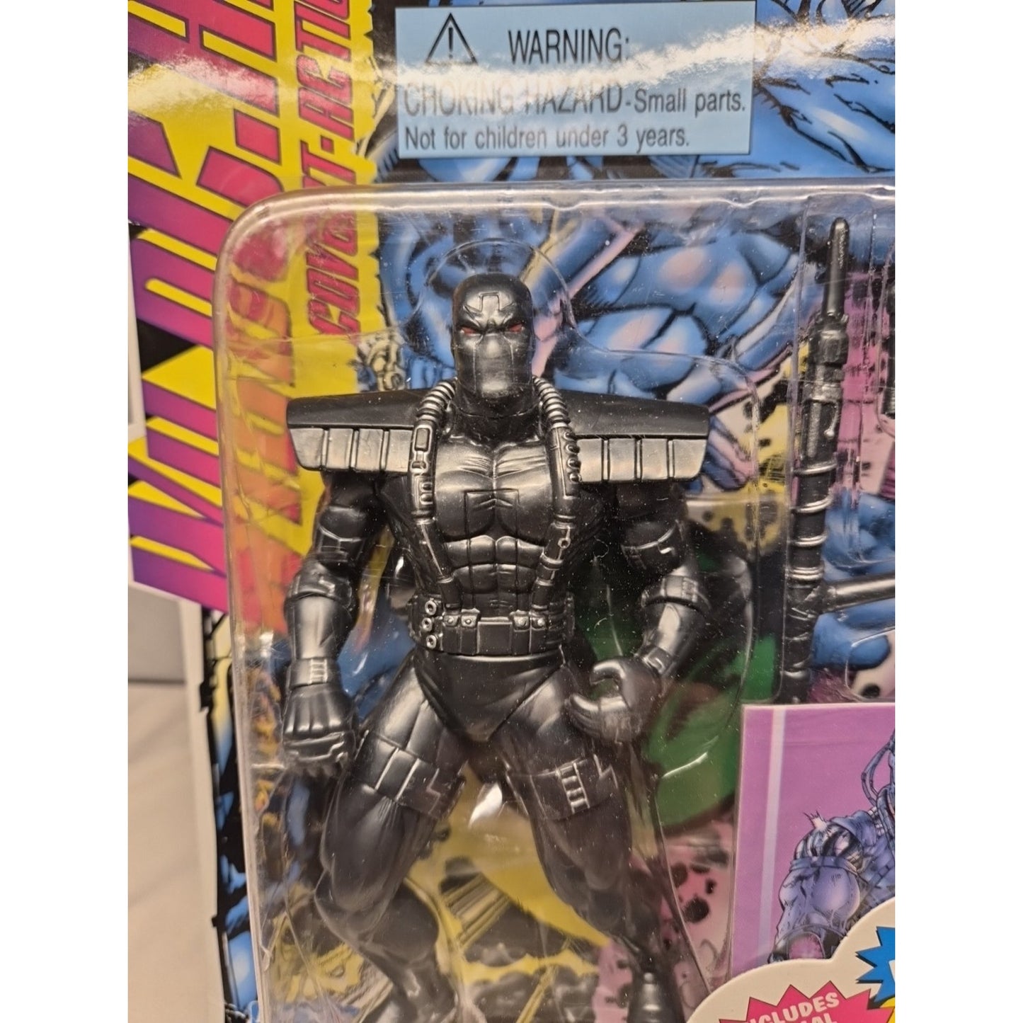 1995 PLAYMATES WILDC.A.T.S PIKE IN ECM STEALTH SUIT 6" ACTION FIGURE
