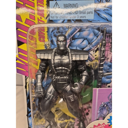 1995 PLAYMATES WILDC.A.T.S PIKE IN ECM STEALTH SUIT 6" ACTION FIGURE