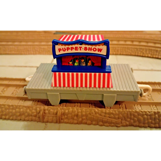 Vintage Ertl Thomas The Tank Engine Track Master Puppet Show Car Red White