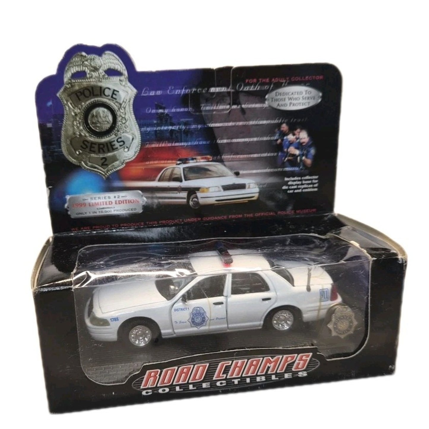 1999 Road Champs Police Series 2 Denver Police Car 1:43