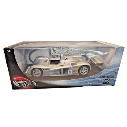 HOT WHEELS 1/18 - 29225 CADILLAC LMP - SILVER