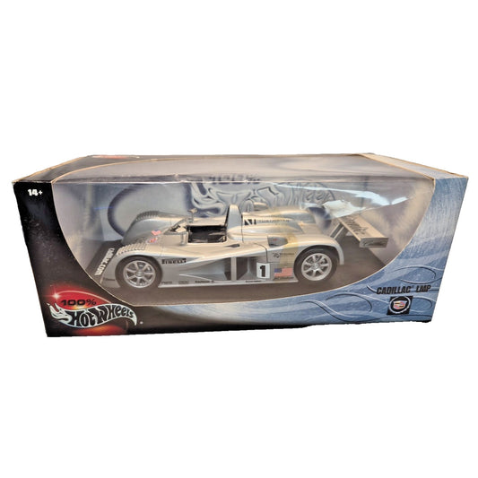 HOT WHEELS 1/18 - 29225 CADILLAC LMP - SILVER