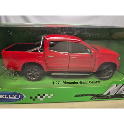 Welly - MERCEDES-BENZ X-CLASS (Red) Die Cast Model - Scale 1:27