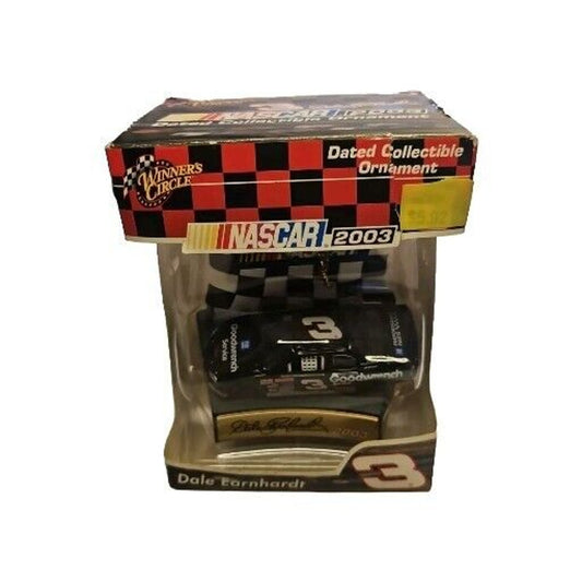 Dale Earnhardt Ornament Nascar 2003 Dated Collectable Winners Circle Car