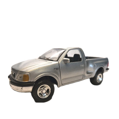 Maistro Diecast 1997 Ford F150 Pickup Silver Truck Doors Open