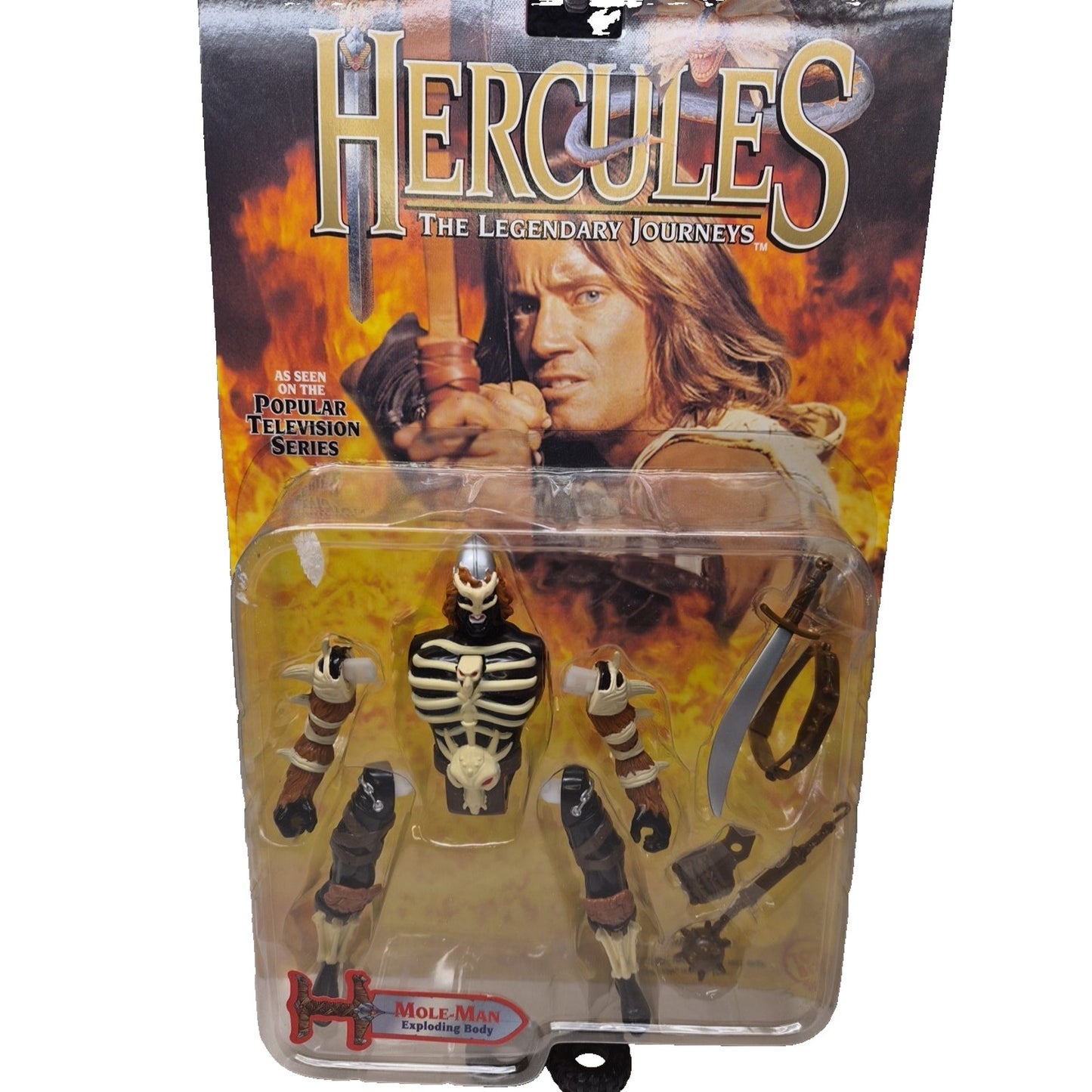 Vintage 1995 Mole-Man (Hercules The Lenedary Journeys) Action Figure